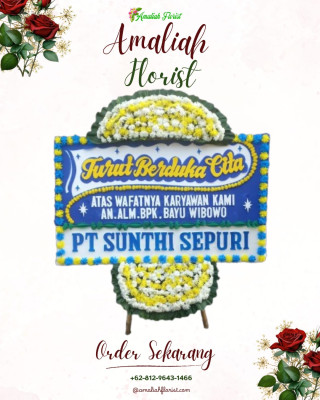 Papan Bunga Duka di Asotipo