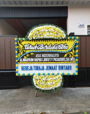Papan Bunga Duka di Asotipo