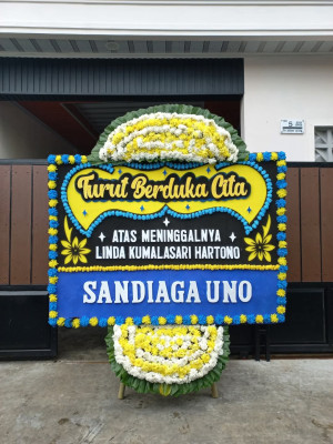 Papan Bunga Duka di Asotipo